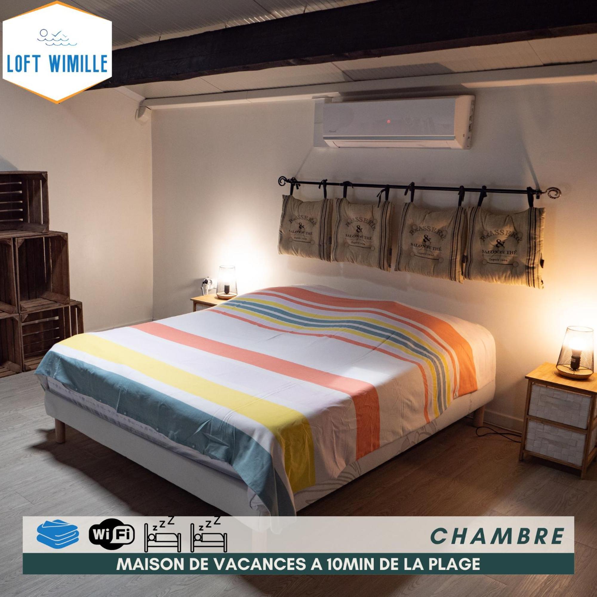 Loft Spacieux A Wimille, Proche De Nausicaa Et Des Plages, 8 Couchages Exteriér fotografie